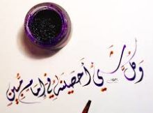 وَكُلَّ شَيْءٍ أَحْصَيْنَاهُ فِي إِمَامٍ مُّبِينٍ