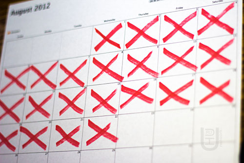 The Habit Blueprint Summary Seinfeld Calendar